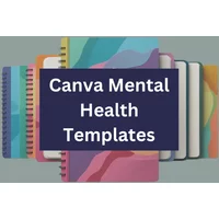 Canva Mental Health Templates Bundle | Lifetime Access