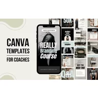 Canva Templates for Coaches With Bonus | Extended License