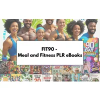 Fit90 - Meal and Fitness PLR eBooks | Lifetime Access