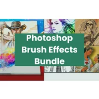 Digital Brushworks - 10 Photoshop Brush Effects Bundle | Extended License