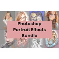 Portrait Studio - 21 Photoshop Portrait Effects Bundle | Extended Commercial License