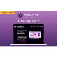 VibeSheet - AI Coding Agent | Lifetime Access