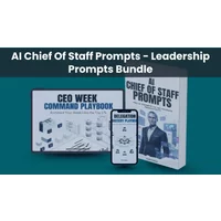 AI Chief Of Staff Prompts - Turn AI Into Your Chief of Staff & Automate Your Executive Workflows