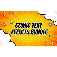 Comic Text Effects Bundle | Commercial License