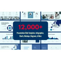 12000+ Presentation Slide Templates & Infographics Bundle | Commercial License