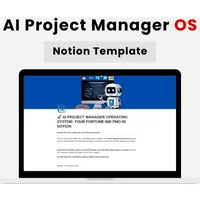AI Project Manager Operating System - Notion Template | Lifetime Access