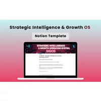 Strategic Intelligence & Growth OS Notion Template | Lifetime Access