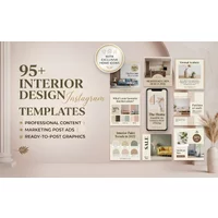 95 Interior Design Instagram Templates for Faster Social Growth
