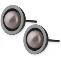 Ernstes Design Damen Perlen Ohrstecker Silber E222 Ernstes Design Damen Perlen Ohrstecker Silber E222