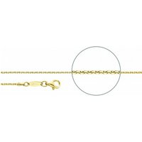 Der Kettenmacher Damen Halskette Koreaner Kette Gold C1-42G Der Kettenmacher Damen Halskette Koreaner Kette Gold C1-42G