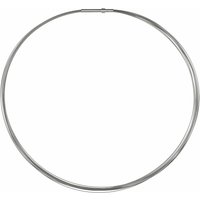 Ernstes Design Damen Halsreif Kette 10-fach Drahtseil Länge 40cm Silber DS10C-40 Ernstes Design Damen Halsreif Kette 10-fach Drahtseil Länge 40cm Silber DS10C-40