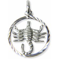 Unisex Anhänger Sternzeichen Skorpion ⌀15mm Silber 28.1236.R Unisex Anhänger Sternzeichen Skorpion ⌀15mm Silber 28.1236.R