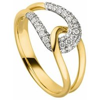 Damenring Elaine Firenze 14ct. Gelb/Weißgold 75040350R/3 Damenring Elaine Firenze 14ct. Gelb/Weißgold 75040350R/3