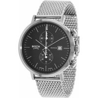 Boccia Herren Chronograph Quarz Uhr mit Edelstahl Armband 3752-02 Boccia Herren Chronograph Quarz Uhr mit Edelstahl Armband 3752-02
