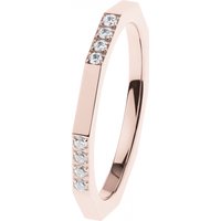 Ernstes design Damen Ring mit Zirkonia Reihen Größe 54 Rosegold R592.54 Ernstes design Damen Ring mit Zirkonia Reihen Größe 54 Rosegold R592.54