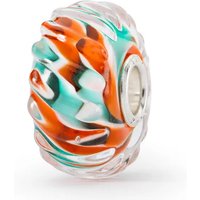 Trollbeads Wille und Mut Bead Orange TGLBE-20370 Trollbeads Wille und Mut Bead Orange TGLBE-20370