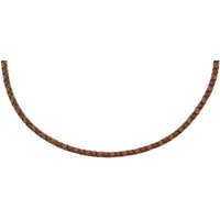 Ernstes Design Damen Lederhalsreif 50cm Braun LG4C-HB-50 Ernstes Design Damen Lederhalsreif 50cm Braun LG4C-HB-50