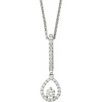 Elaine Firenze Anhänger 14ct. Weißgold 75035760P/3 Elaine Firenze Anhänger 14ct. Weißgold 75035760P/3