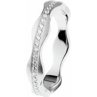 Ernstes Design Damen Evia Ring mit Zirkonia Reihe Größe 57 Silber R550-57 Ernstes Design Damen Evia Ring mit Zirkonia Reihe Größe 57 Silber R550-57