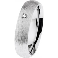 Ernstes Design Damen Diamant Ring Trauring Breite 5 mm Größe 55 Silber R614-55 Ernstes Design Damen Diamant Ring Trauring Breite 5 mm Größe 55 Silber R614-55