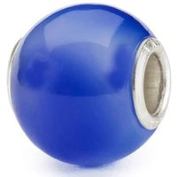 Trollbeads Runder Achat Bead Blau TSTBE-00038 Trollbeads Runder Achat Bead Blau TSTBE-00038