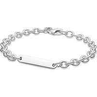 Pandora Moments Damen gravierbares Armband Gliederkette 20cm Silber 599523C00-20 Pandora Moments Damen gravierbares Armband Gliederkette 20cm Silber 599523C00-20