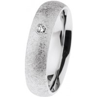 Ernstes design Damen Trauring mit Diamant Größe 55 Silber R624-55 Ernstes design Damen Trauring mit Diamant Größe 55 Silber R624-55