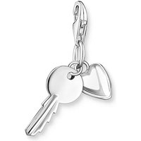 Charm-Anhänger Schlüssel und Herz 0349-001-12 Charm-Anhänger Schlüssel und Herz 0349-001-12