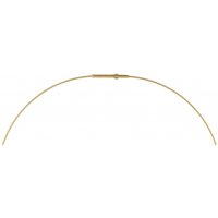 Ernstes Design Damen Halsreif 1-Fach Drahtseil 45cm Gold DS1C-GG-45 Ernstes Design Damen Halsreif 1-Fach Drahtseil 45cm Gold DS1C-GG-45