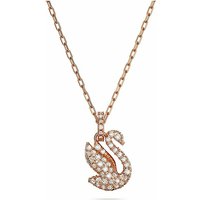 Swarovski Damen Halskette Iconic Swan Rosegold 5647555 Swarovski Damen Halskette Iconic Swan Rosegold 5647555