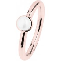 Ernstes Design Damen Ring Süßwasser-Button-Perle 6mm Größe 55 Rosegold R491-55 Ernstes Design Damen Ring Süßwasser-Button-Perle 6mm Größe 55 Rosegold R491-55