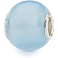 Trollbeads Runder Achat Bead Hellblau TSTBE-00037 Trollbeads Runder Achat Bead Hellblau TSTBE-00037