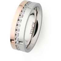 XENOX Damen Zirkonia Ring Größe 52 Bicolor X2245 XENOX Damen Zirkonia Ring Größe 52 Bicolor X2245