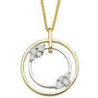 Anhänger Elaine Firenze 14ct. Gelb/Weißgold 75038150P/3 Anhänger Elaine Firenze 14ct. Gelb/Weißgold 75038150P/3
