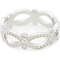 Leonardo Jewels Damen-Ring Infinito Edelstahl Glas Leonardo Jewels Damen-Ring Infinito Edelstahl Glas