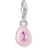 Thomas Sabo Damen rosa Tropfen-Anhänger Silber 2028-041-9 Thomas Sabo Damen rosa Tropfen-Anhänger Silber 2028-041-9