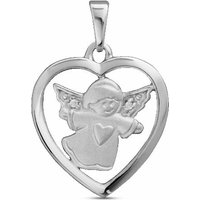 Damen Herz Anhänger mit Engel Silber 28.1178.R Damen Herz Anhänger mit Engel Silber 28.1178.R