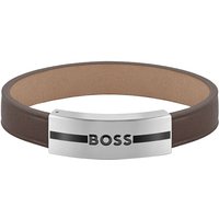 BOSS Jewelry Lederarmband Kollektion LUKE Braun – 1580496M BOSS Jewelry Lederarmband Kollektion LUKE Braun – 1580496M