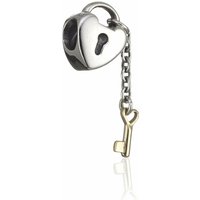 Pandora Damen Charm Anhänger Schloss mit Schlüssel Silber 790288 Pandora Damen Charm Anhänger Schloss mit Schlüssel Silber 790288