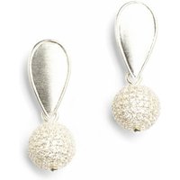 Bernd Wolf Damen Ohrhänger mit Zirkonia Kugel Anhänger Silber 15503154 Bernd Wolf Damen Ohrhänger mit Zirkonia Kugel Anhänger Silber 15503154