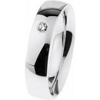 Ernstes Design Damen Diamant Ring Trauring Breite 5mm Größe 55 Silber R604-55 Ernstes Design Damen Diamant Ring Trauring Breite 5mm Größe 55 Silber R604-55