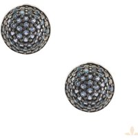 Saphire Bambus Ohrringe 925/00 Sterlingsilber Saphire Bambus Ohrringe 925/00 Sterlingsilber