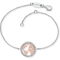 Engelsrufer Damen-Armband aus 925 Silber ERB-WORLD-BICOR-ZI Engelsrufer Damen-Armband aus 925 Silber ERB-WORLD-BICOR-ZI