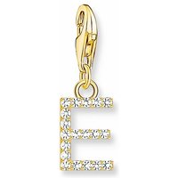 Thomas Sabo Damen Zirkonia Charm Buchstabe E Gelbgold 1968-414-14 Thomas Sabo Damen Zirkonia Charm Buchstabe E Gelbgold 1968-414-14