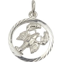Unisex Anhänger Sternzeichen Krebs ⌀15mm Silber 28.1233.R Unisex Anhänger Sternzeichen Krebs ⌀15mm Silber 28.1233.R
