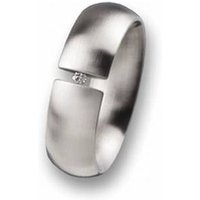 Ernstes Design Damen Edelstahl Ring mit Brillant Größe 54 Silber R30-7-BRI-54 Ernstes Design Damen Edelstahl Ring mit Brillant Größe 54 Silber R30-7-BRI-54