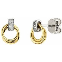 Elaine Firenze Ohrringe 14ct. Weiß/Gelbgold 75030050E/3 Elaine Firenze Ohrringe 14ct. Weiß/Gelbgold 75030050E/3