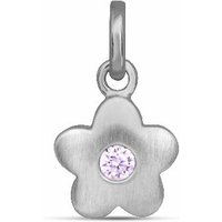 Kinder Blumen Anhänger mit Rosa Zirkonia Silber 32.1034.R Kinder Blumen Anhänger mit Rosa Zirkonia Silber 32.1034.R