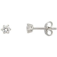 Xenox Damen Zirkonia Ohrstecker Krappenfassung Silber XS7382 Xenox Damen Zirkonia Ohrstecker Krappenfassung Silber XS7382