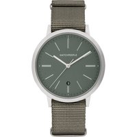 Watchpeople Analoguhr Hidden Nato Grau WP 058-01 Watchpeople Analoguhr Hidden Nato Grau WP 058-01